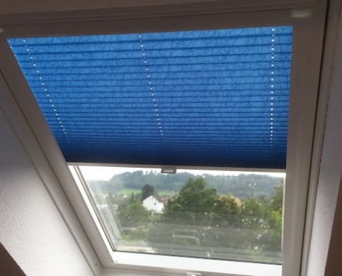 Dachfensterplissee Maßanfertigung, Sonnenschutz Kempten