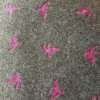 Kissen, Kirschmuster pink 50 x 50 cm